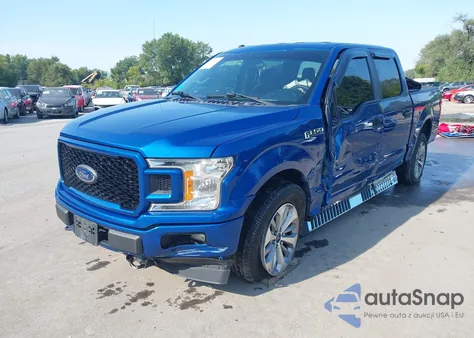 2018 Ford F-150 Xl z USA, uszkodzony, nr VIN 1FTEW1EP6JFC00704